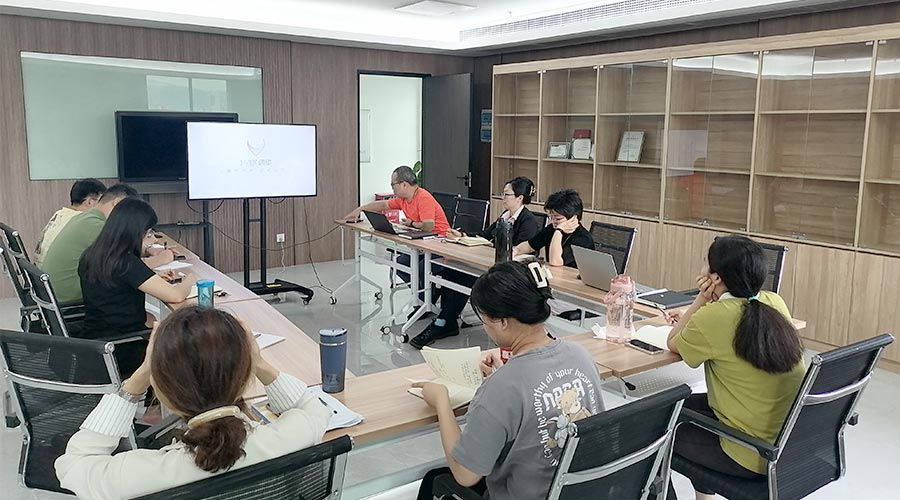 金環電器銷售部門開展“定位解決競爭”培訓學習