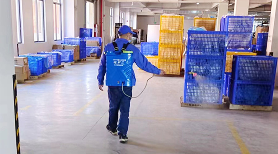 健康和安全放首位！金環電器全面開展工廠除菌工作