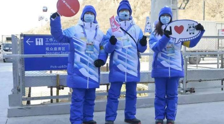 擔當與向善！金環(huán)電器致敬每一位冬奧志愿者！