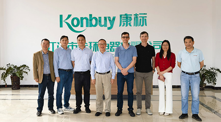 新項(xiàng)目對(duì)接！客戶(hù)伊萊克斯親臨金環(huán)電器參觀指導(dǎo)